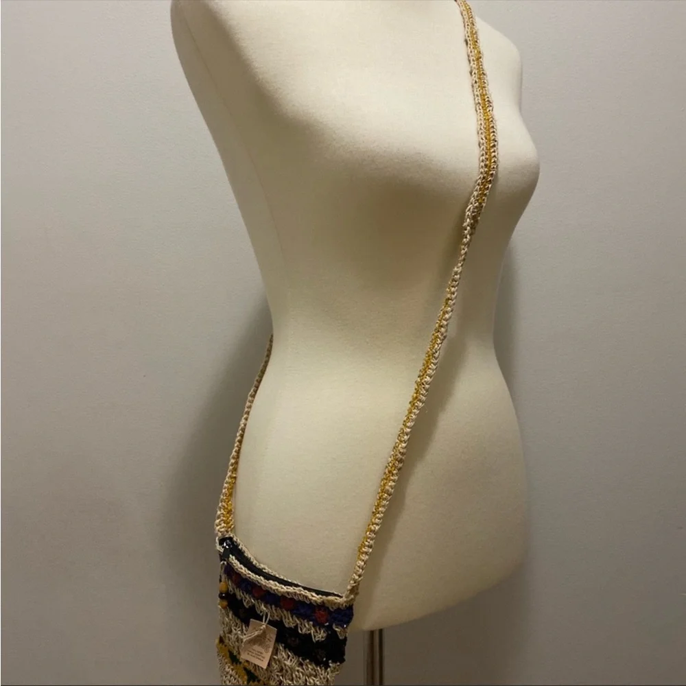 NWT Mini Hemp Crossbody Purse
